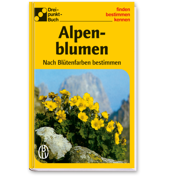 Alpenblumen Sachbuch Natur und Pflanzen Cover Buch Vorderseite Neuer Kaiser Verlag Onlineshop