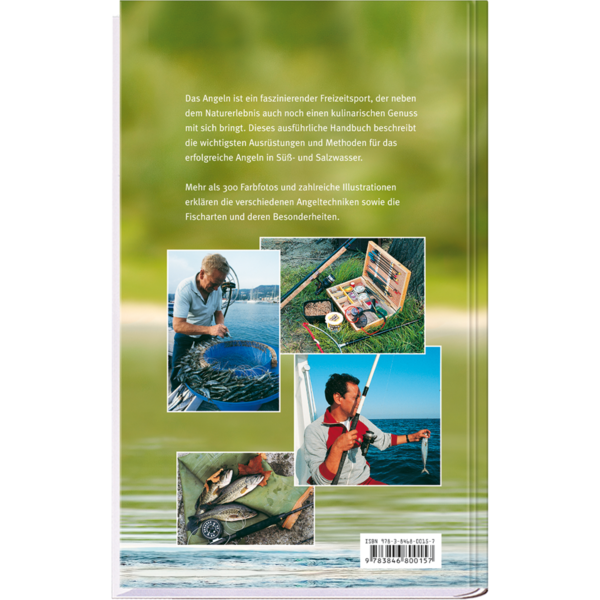Angeln Sachbuch Angeltechniken und Tipps Cover Buch Rueckseite Neuer Kaiser Verlag Onlineshop