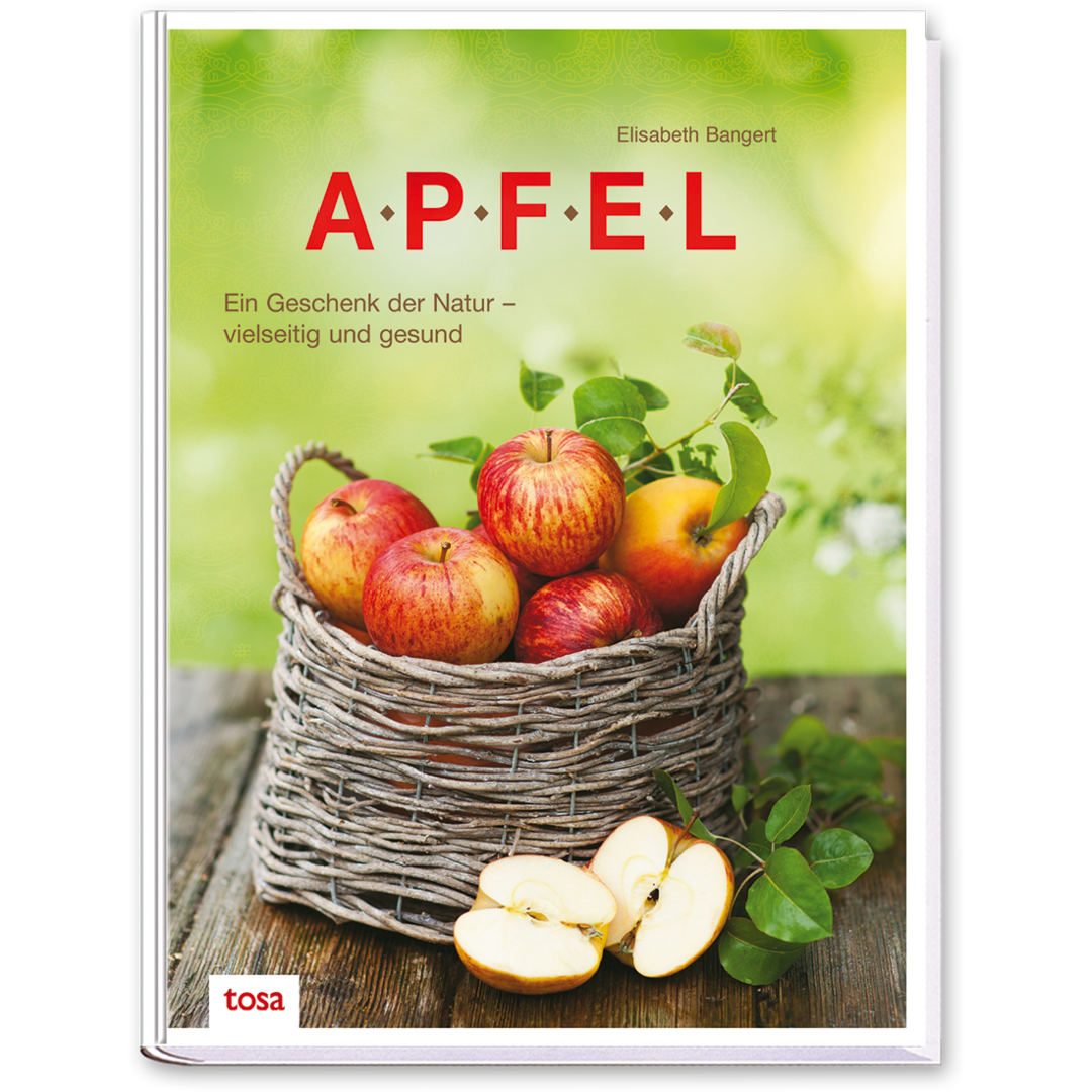 Apfel Kochbuch und Ratgeber Cover Buch Vorderseite Tosa Onlineshop