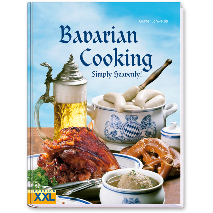 Bavarian Cooking Kochbuch in englische Sprache Cover Buch Vorderseite EDITION XXL Onlineshop