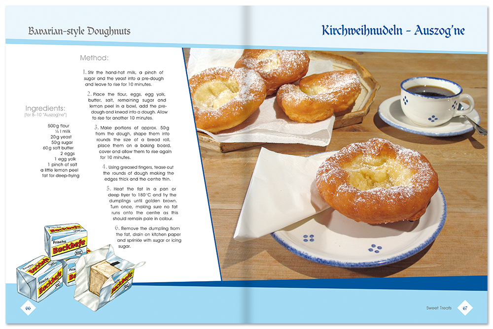 Bavarian Cooking Kochbuch in englischer Sprache Leseprobe S66–67 EDITION XXL Onlineshop