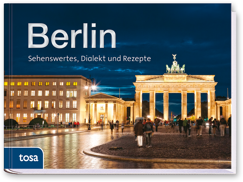 Berlin Regionalia Region entdecken Cover Buch Vorderseite Tosa Onlineshop