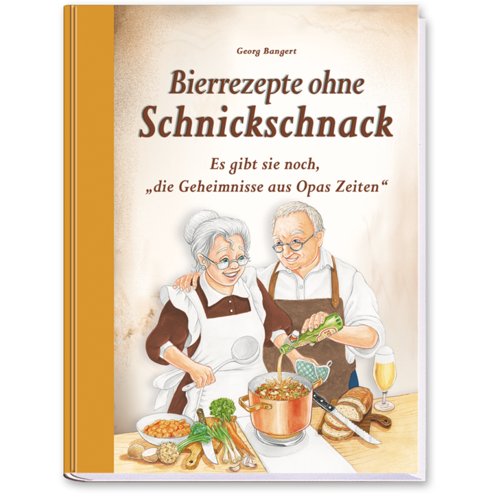 Bierrezepte ohne Schnickschnack Kochbuch Bierrezepte zum selberbrauen Cover Vorderseite EDITION XXL Onlineshop