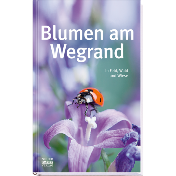 Blumen am Wegrand Sachbuch Natur und Pflanzen Cover Buch Vorderseite Neuer Kaiser Verlag Onlineshop