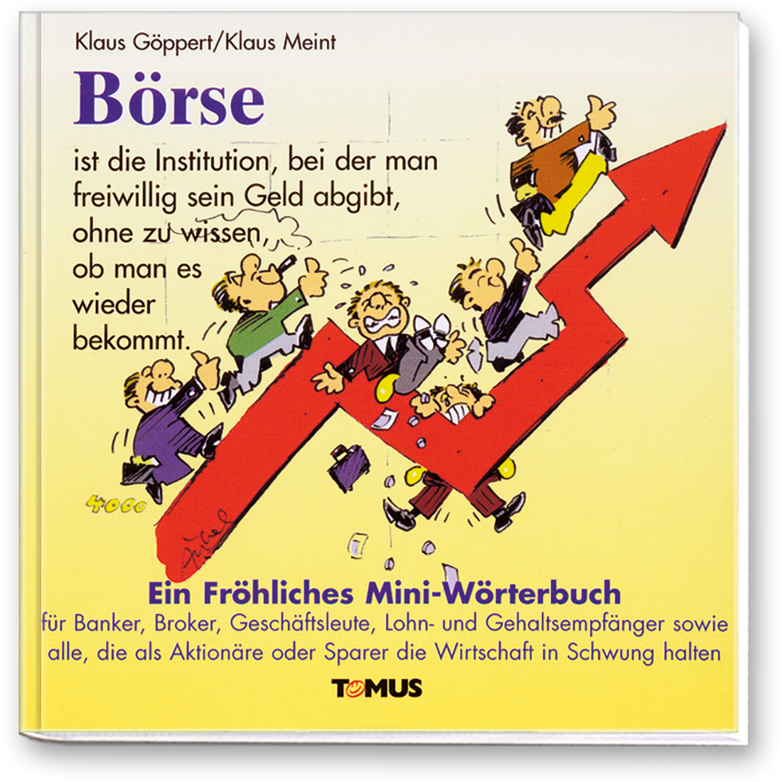 Börse Geschenkbuch Humor Mini-Wörterbuch Cover Buch Vorderseite TOMUS Verlag Onlineshop