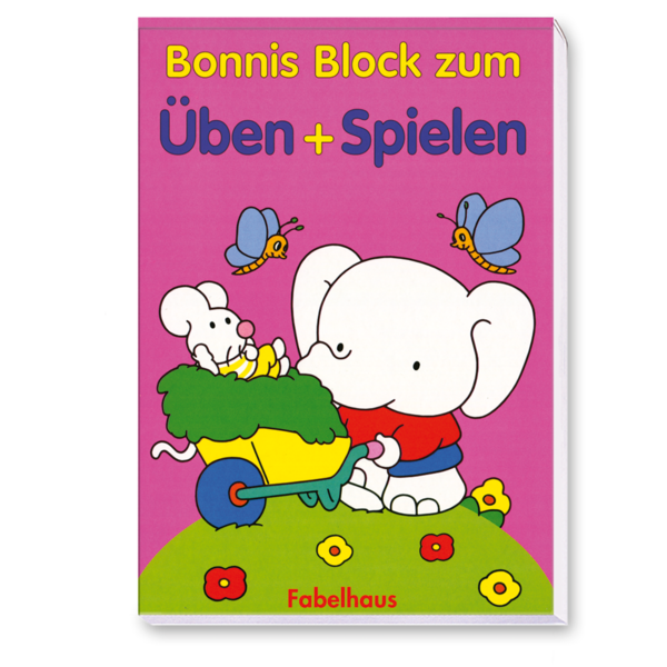 Bonnis Block zum Üben und Spielen rot Lernhilfen Cover Buch Vorderseite Neuer Favorit Verlag Onlineshop