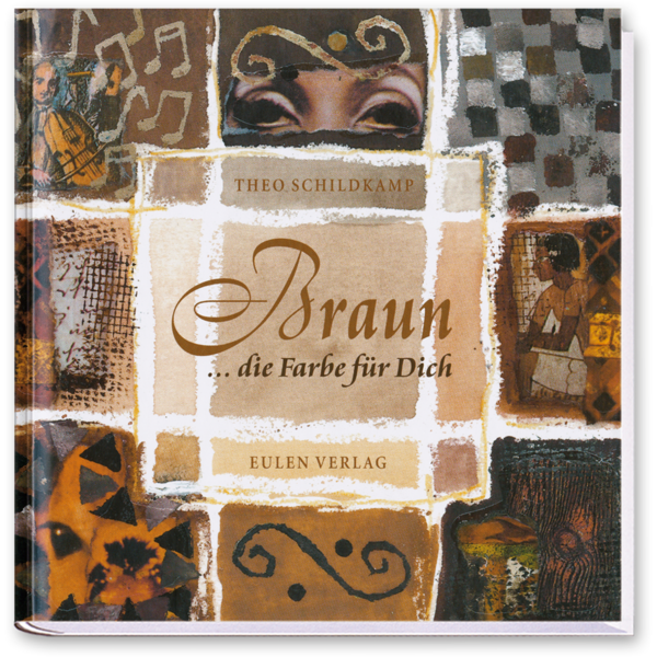 Braun … die Farbe für dich Geschenkbuch Zitate und Bilder Cover Buch Vorderseite Eulen Verlag Onlineshop