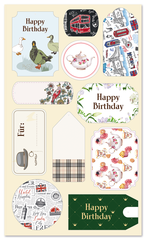 British Paper englisches Geschenkpapier online kaufen Beispielseite 2 EDITION XXL Onlineshop