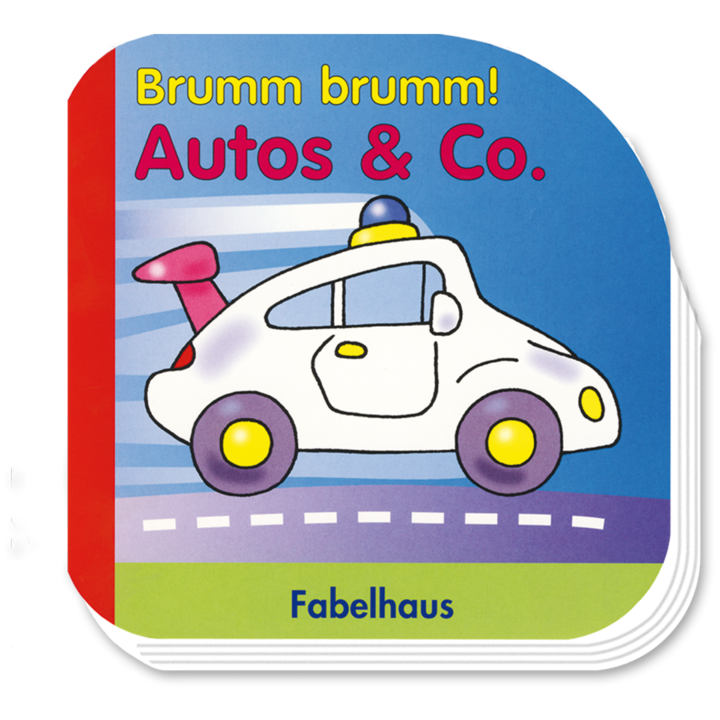 Brumm brumm! Autos & Co. Kinderbuch Pappebuch Kinder Cover Buch Vorderseite Neuer Favorit Verlag Onlineshop