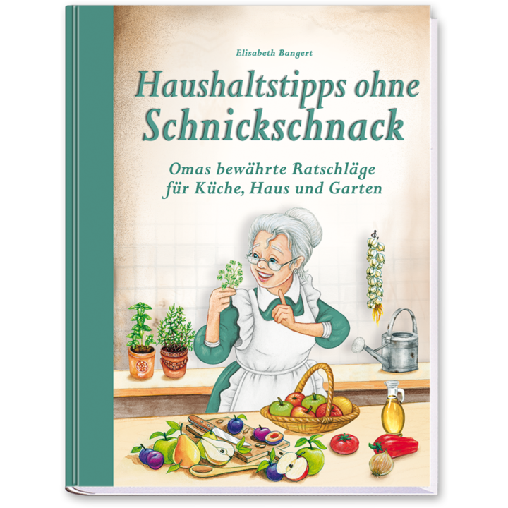 Buch Haushaltstipps ohne Schnickschnack Tipps und Tricks von Oma Cover Vorderseite Edition XXL Onlineshop