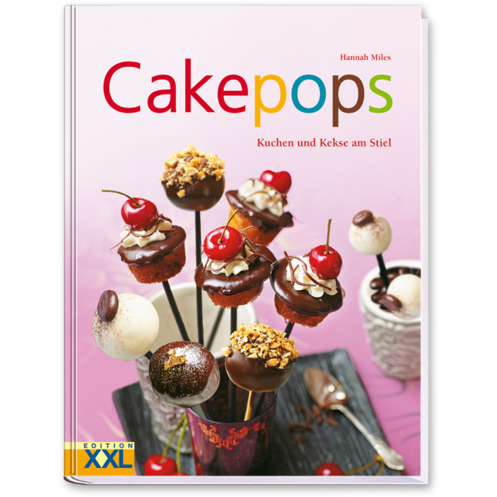 Cakepops Backbuch Kuchen und Kekse am Stiel Cake Pops selber machen Cover Vorderseite Edition XXL Onlineshop