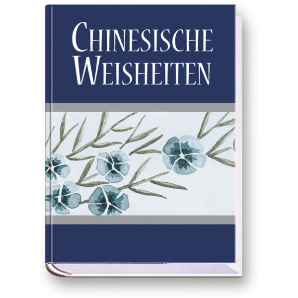Chinesische Weisheiten Geschenkbuch Handgefertigtes Miniaturbuch Cover Buch Vorderseite EDITION XXS Onlineshop