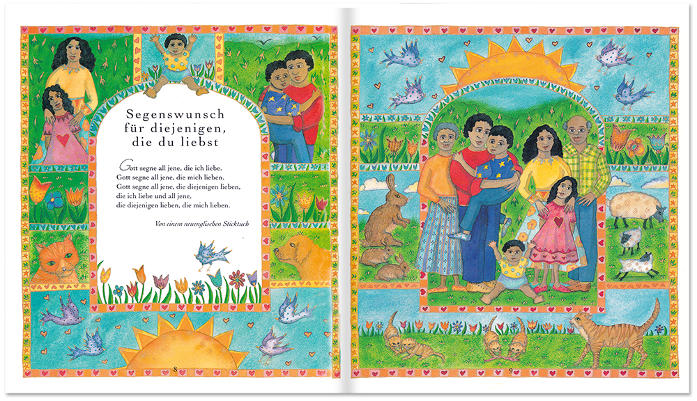 Das Buch der Segenswünsche Sachbuch Gebete Spiritualität Leseprobe S12-13 Eulen Verlag Onlineshop