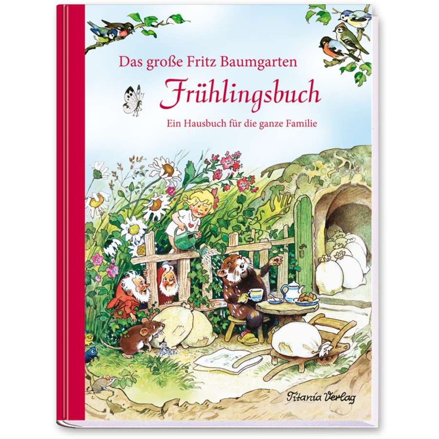 Das große Fritz Baumgarten Frühlingsbuch Nostalgie Ganze Familie Cover Buch Vorderseite Titania Verlag Onlineshop