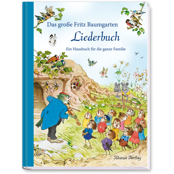 Das große Fritz Baumgarten Liederbuch Nostalgie Ganze Familie Cover Buch Vorderseite Titania Verlag Onlineshop