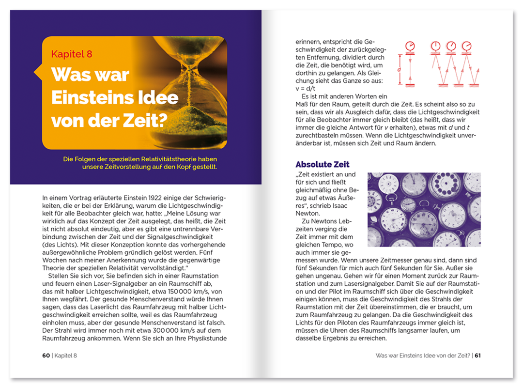 Der 15-Minuten-Einstein Sachbuch Physik Wissen Leseprobe S60–61 Tosa Onlineshop