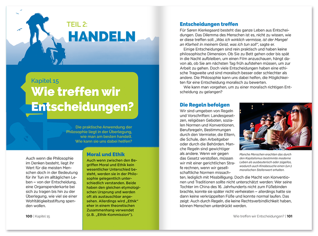 Der 15-Minuten Philosoph Sachbuch Philosophie Wissen Leseprobe S100–101 Tosa Onlineshop