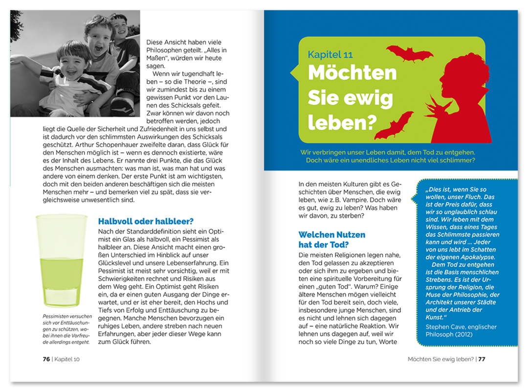 Der 15-Minuten Philosoph Sachbuch Philosophie Wissen Leseprobe S76–77 Tosa Onlineshop