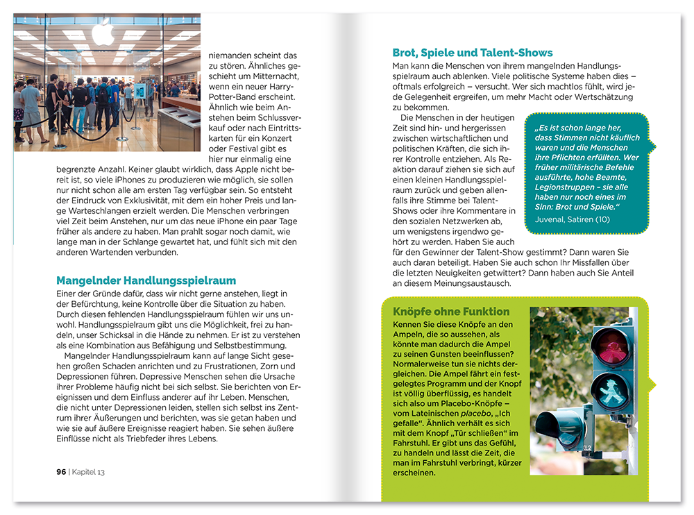 Der 15-Minuten Psychologe Sachbuch Psychologie Wissen Leseprobe S96–97 Tosa Onlineshop