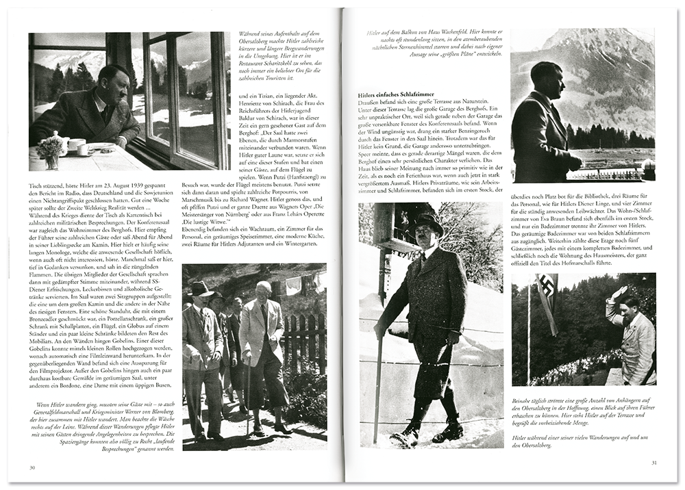 Der Berghof Sachbuch Vergangenheit Hitler Leseprobe S30–31 Neuer Kaiser Verlag Onlineshop