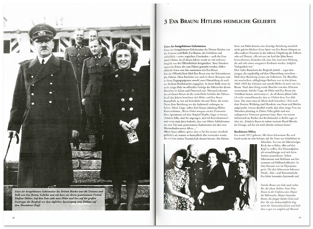 Der Berghof Sachbuch Vergangenheit Hitler Leseprobe S38–39 Neuer Kaiser Verlag Onlineshop