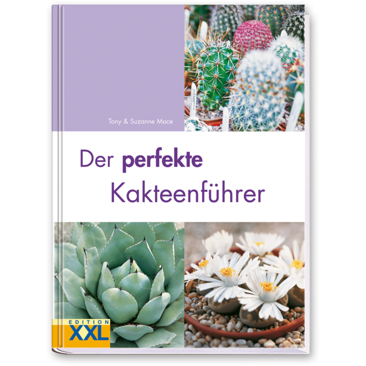 Der perfekte Kakteenführer Buch Kakteen richtig pflegen Cover Vorderseite Edition XXL Onlineshop