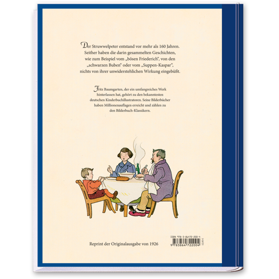 Der Struwwelpeter Nostalgie Fritz Baumgarten Cover Rückseite Titania Verlag Onlineshop