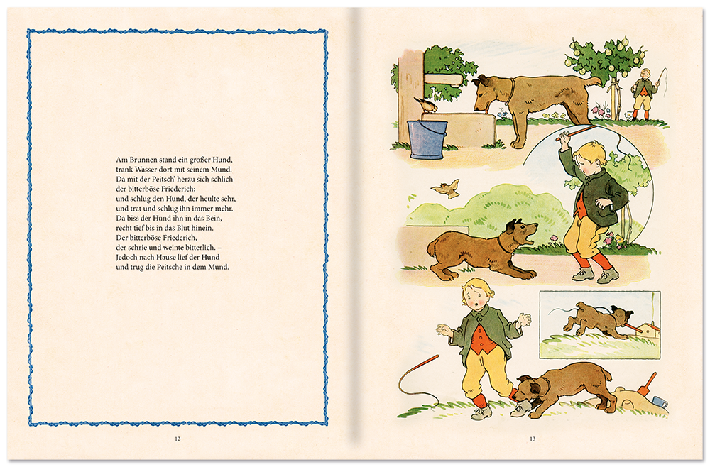 Der Struwwelpeter Nostalgie Fritz Baumgarten Leseprobe S12–13 Titania Verlag Onlineshop