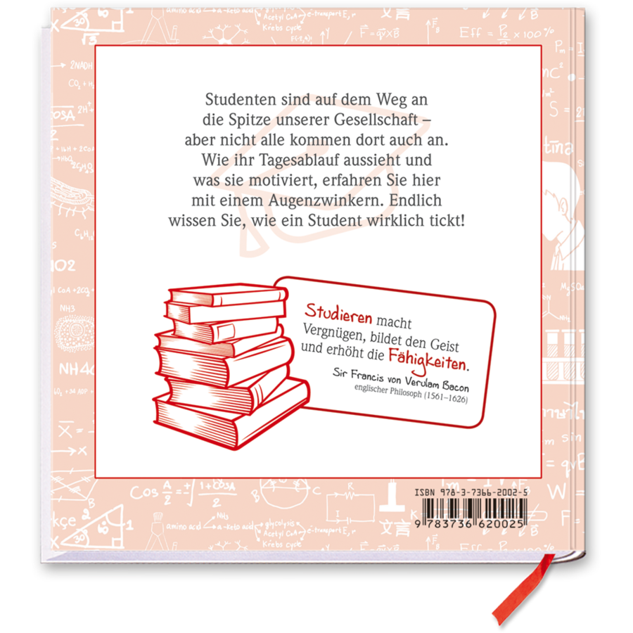 Der Student Humor Geschenkbuch Cover Rückseite Tomus Verlag Onlineshop