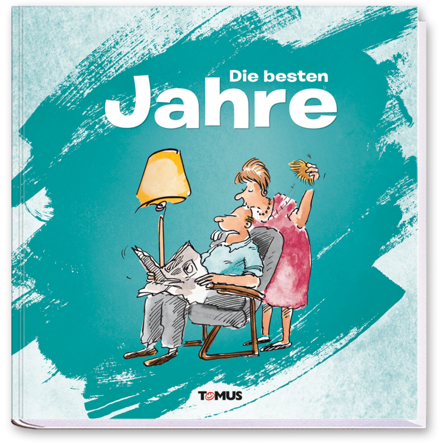 Die besten Jahre – Geschenkbox Schenken Humor Box Cover Vorderseite Tomus Verlag Onlineshop