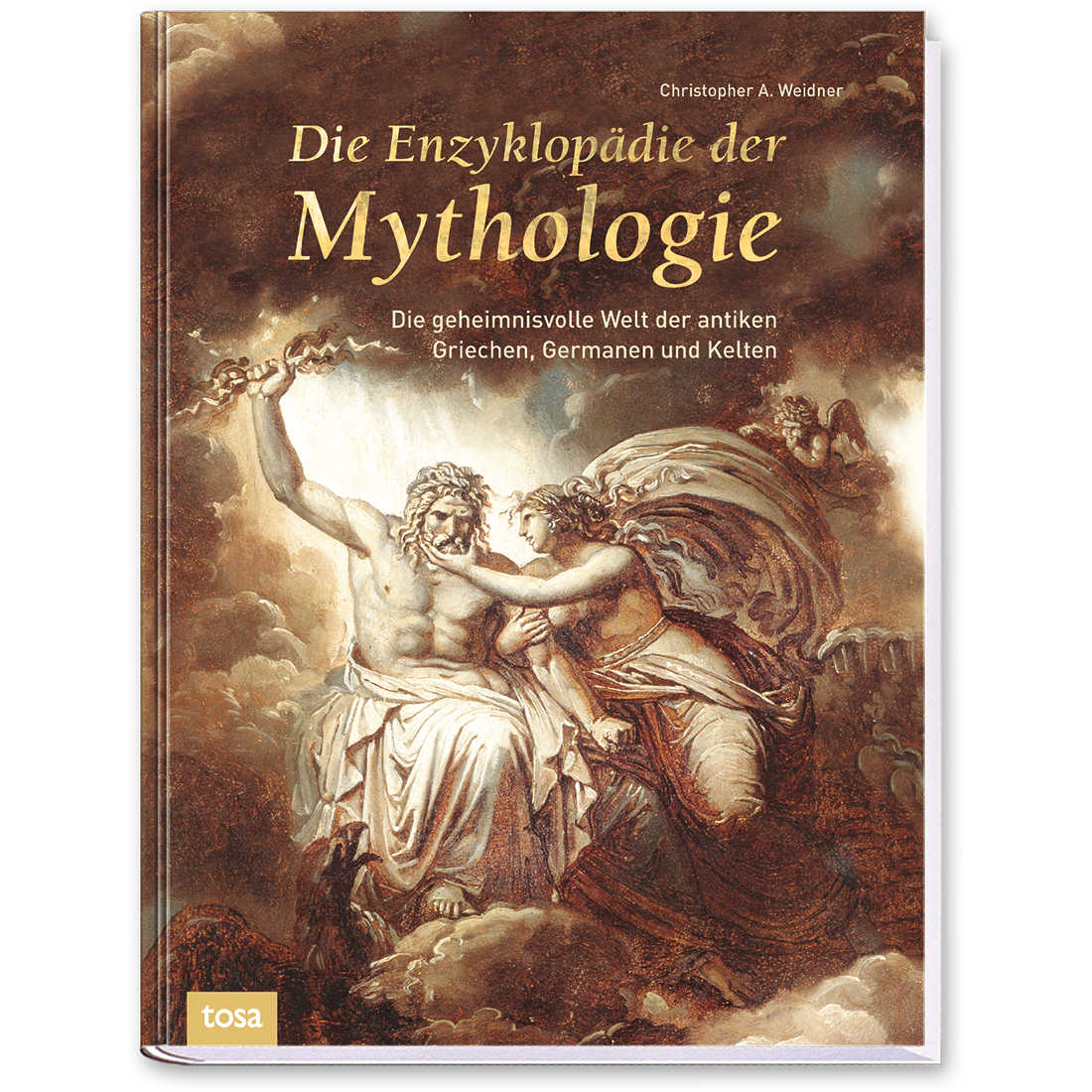 Die Enzyklopädie der Mythologie Sachbuch Mythen Cover Vorderseite Tosa Verlag Onlineshop
