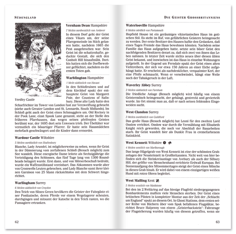 Die Geister Großbritanniens Sachbuch Spukgeschichten Leseprobe S62–63 Eulen Verlag Onlineshop