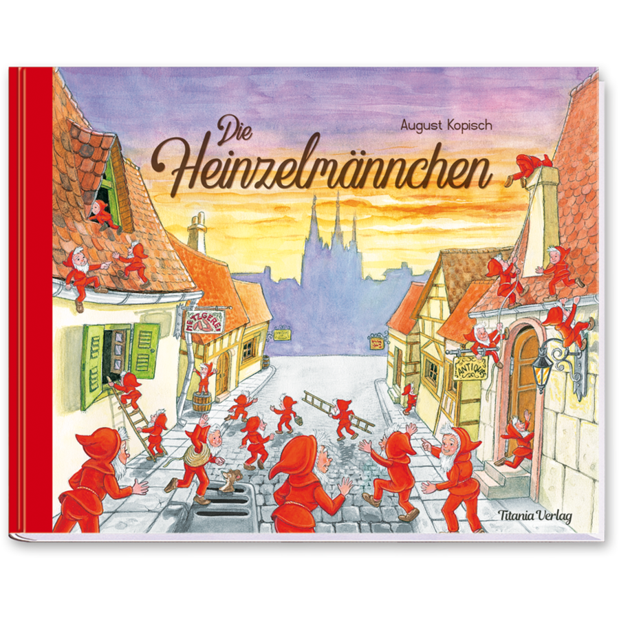 Die Heinzelmännchen Bilderbuch August Kopisch Cover Vorderseite Titania Verlag Onlineshop