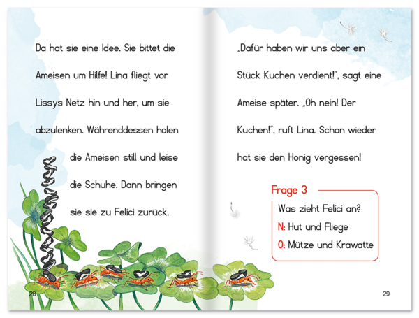 Die kleine Fee Leseanfänger Kinder Leseprobe S28–29 Neuer Favorit Verlag Onlineshop