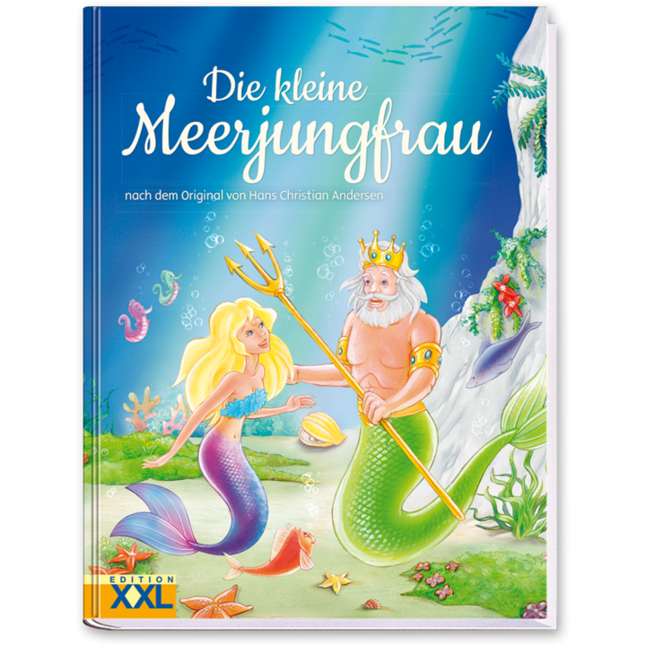 Die kleine Meerjungfrau Kinderbuch Kindergeschichten Klassiker Buch Cover Vorderseite Edition XXL Onlineshop