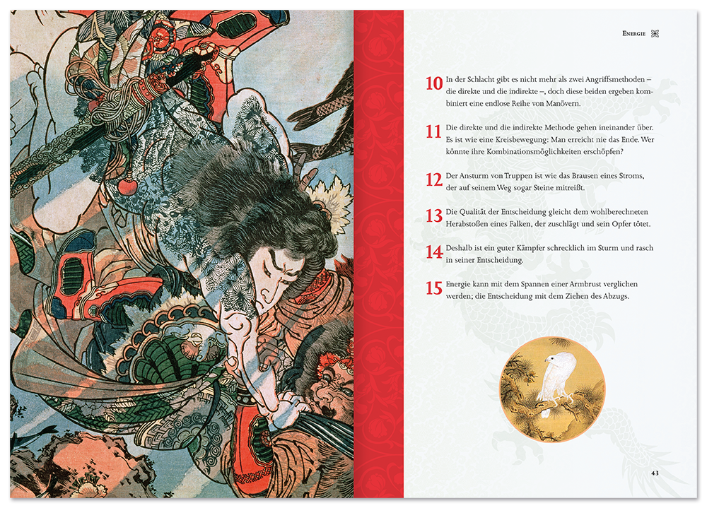 Die Kunst des Krieges von Sun Tzu ein Buch über Militärstrategien Leseprobe S42-43 Edition XXL Onlineshop