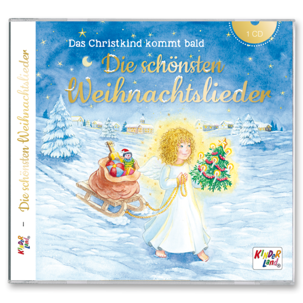 Die schönsten Weihnachtslieder CD Musik für Kinder Cover Vorderseite K75 Medienpark Onlineshop