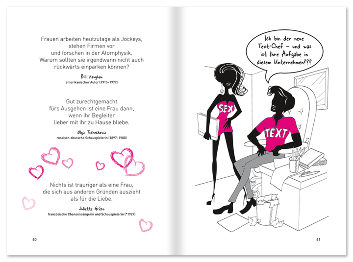 Die Wahrheit über Frauen Schwarzer Humor Leseprobe S60–61 EDITION XXL Onlineshop