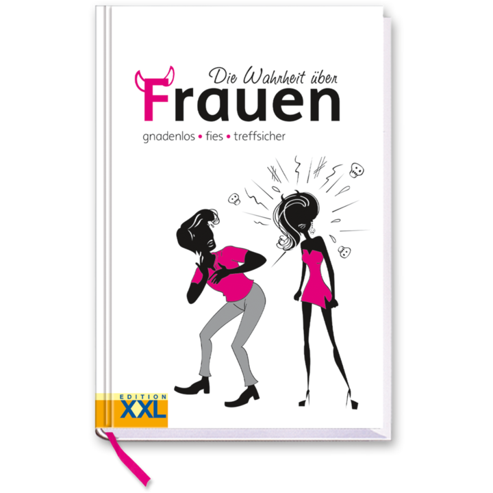 Die Wahrheit über Frauen Schwarzer Humor Cover Vorderseite EDITION XXL Onlineshop