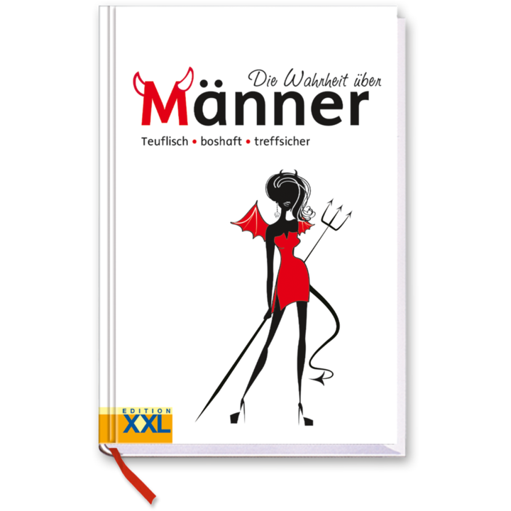 Die Wahrheit über Männer Schwarzer Humor Cover Vorderseite EDITION XXL Onlineshop