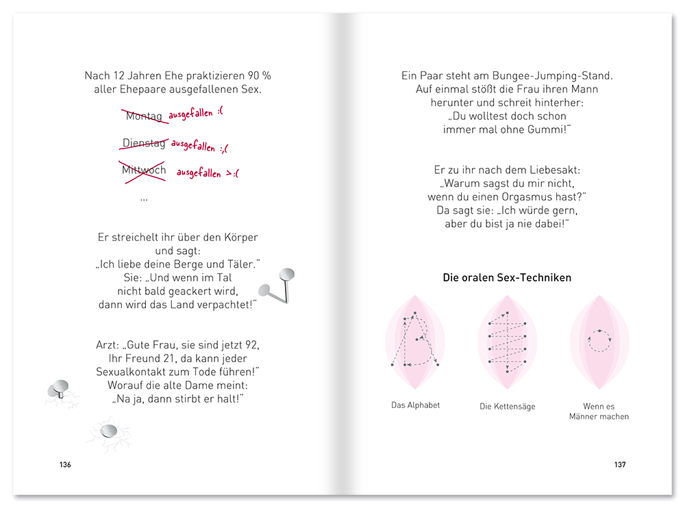 Die Wahrheit über Sex Schwarzer Humor Leseprobe S136–137 EDITION XXL Onlineshop