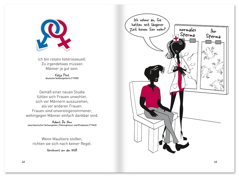 Die Wahrheit über Sex Schwarzer Humor Leseprobe S42–43 EDITION XXL Onlineshop
