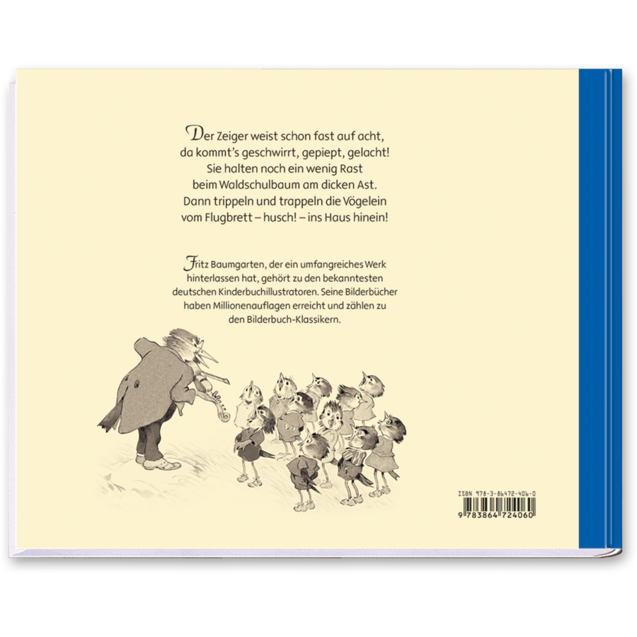 Die Waldschule Bilderbuch Fritz Baumgarten Nostalgie Cover Rückseite Titania Verlag Onlineshop