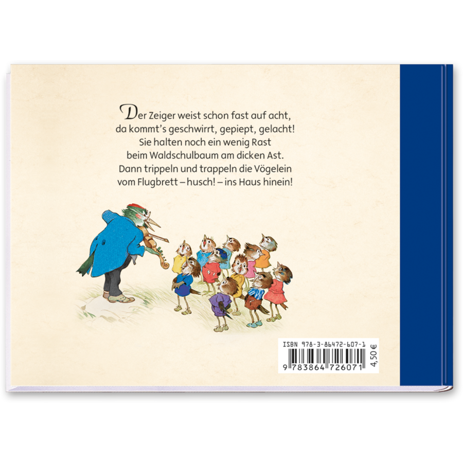 Die Waldschule Mini Bilderbuch Fritz Baumgarten Nostalgie Cover Rückseite Titania Verlag Onlineshop