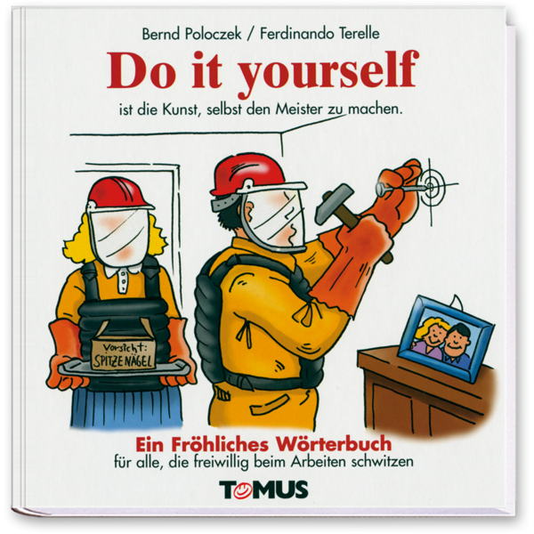 Do it yourself Humor Wörterbuch Cover Vorderseite TOMUS Verlag Onlineshop