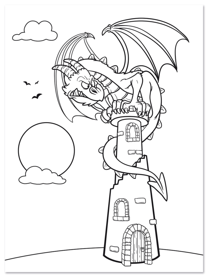 Drachen Malblock Kinder Fantasie Leseprobe S5 Neuer Favorit Verlag Onlineshop