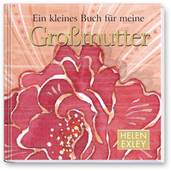Ein kleines Buch für meine Großmutter Geschenkbuch Sprüche Cover Vorderseite EDITION XXS Onlineshop