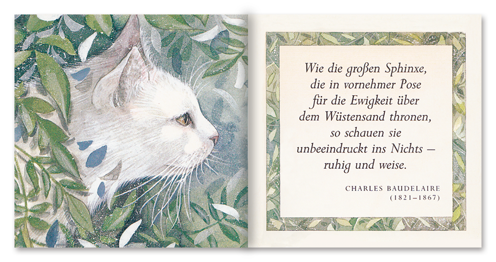 Ein kleines Buch über Katzen Geschenkbuch Sprüche Leseprobe S12–13 EDITION XXS Onlineshop