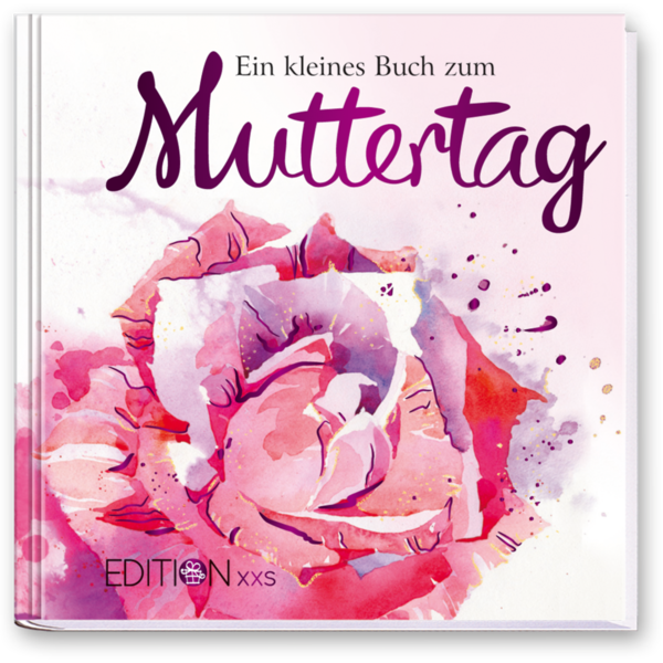 Ein kleines Buch zum Muttertag Geschenkbuch Sprüche Cover Vorderseite EDITION XXS Onlineshop