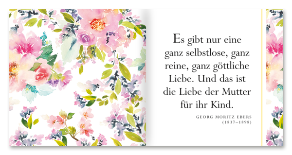 Ein kleines Buch zum Muttertag Geschenkbuch Sprüche Leseprobe S4–5 EDITION XXS Onlineshop